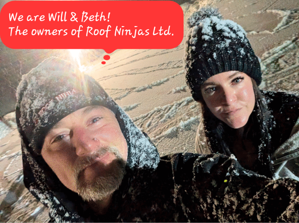 Will and Beth - Owners of Roof Ninjas LTD